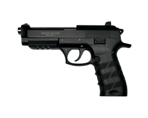Пневматический пистолет Ekol ES P92 B (Beretta) Black, кал. 4,5 мм (металл, blowback)