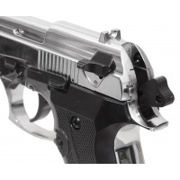 Охолощенный пистолет Beretta 92 CO Курс-С (Хром) Охолощенный пистолет Beretta 92 CO Курс-С (Хром)