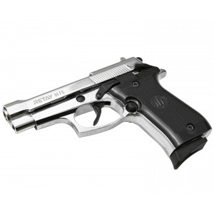 СХП Охолощенный пистолет Retay Mod 84 Beretta 84FS, кал. 9 мм, никель СХП Охолощенный пистолет Retay Mod 84 Beretta 84FS, кал. 9 мм, никель