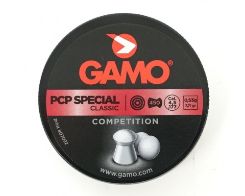 Пули Gamo PCP Special 4,5 мм, 0,52 грамм, 450 штук